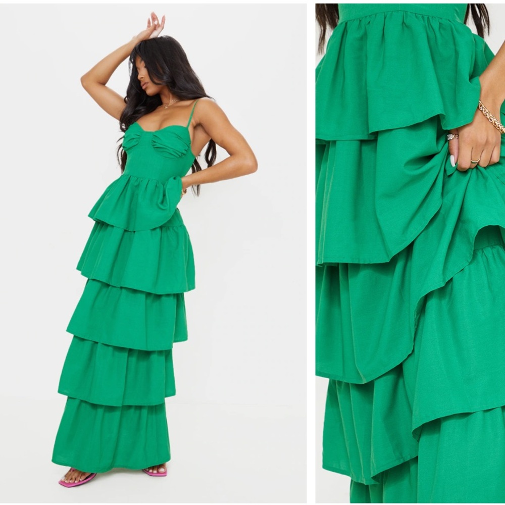 plt tiered maxi dress